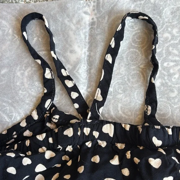 Kids Tales Heart Print Jumpsuit 3T - Picture 4 of 6